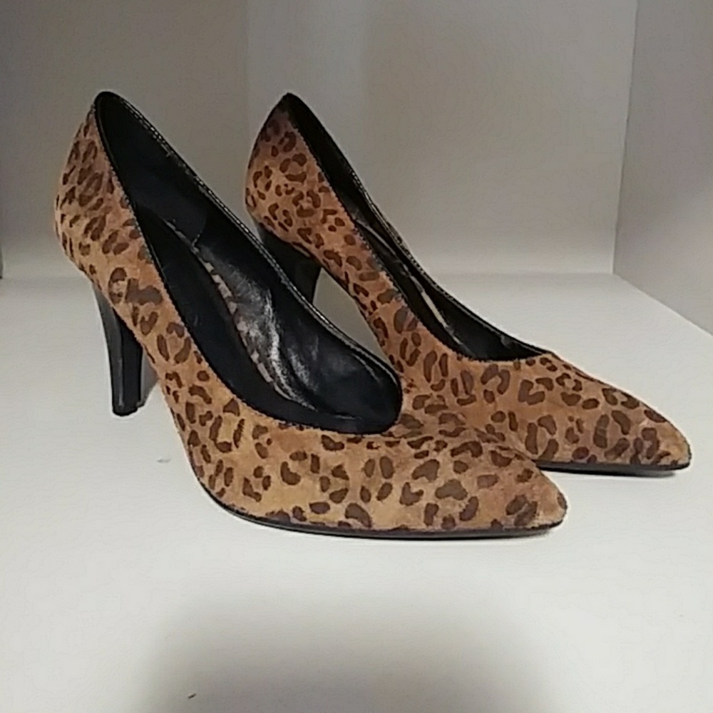 Leopard heels